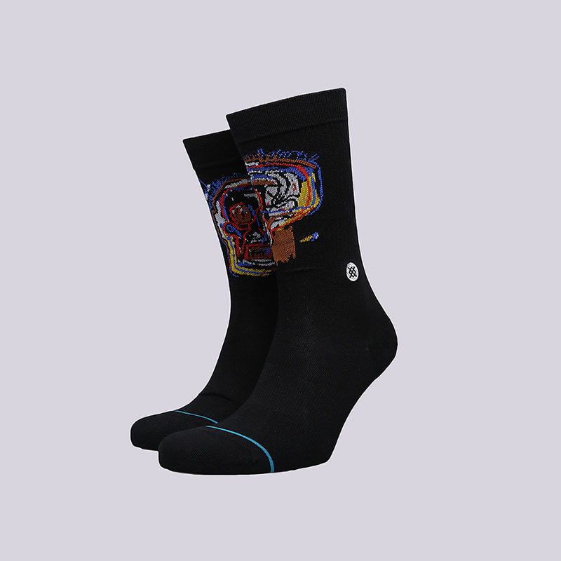 мужские черные носки Stance Head Case M546C18HEA-BLACK - цена, описание, фото 1